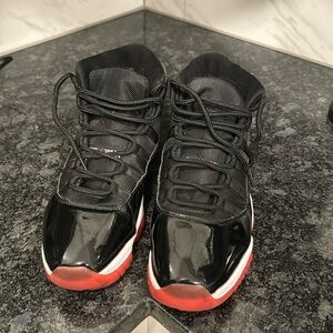 Jordan “Bred” 11s. size 11. no box. 250OBO